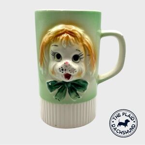 Vintage Midcentury Doggy Child Mug